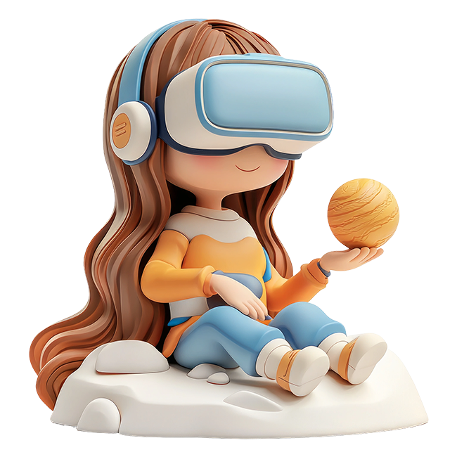 Girl With VR